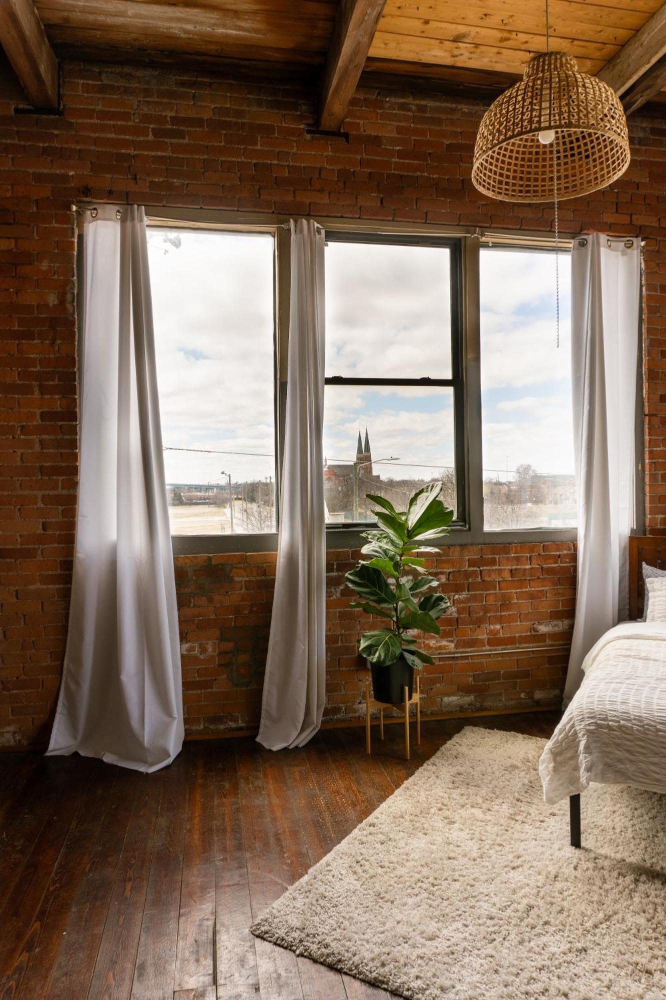 Apartamento 420 Friendly Canada Bridge View Loft Downtown Free Parking *